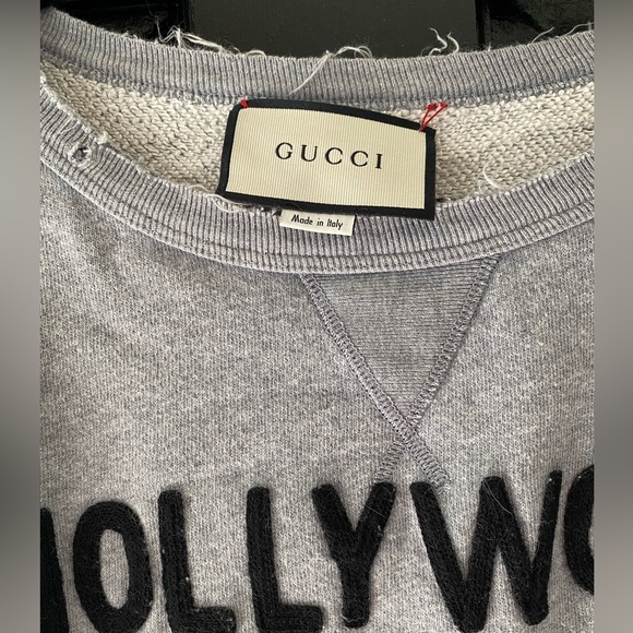 Gucci distressed Hollywood sweatshirt - Picture 4 of 5